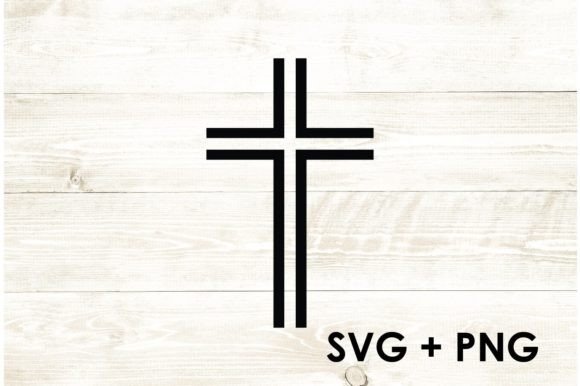 Christian Cross Religion: A Craft-Inspired Design Asset for Content Publishers