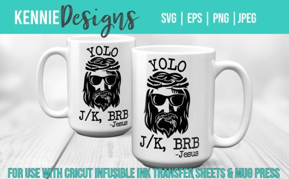 Easter Crafts: Jesus Funny Mug Wrap SVG Review