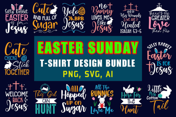 Easter Sunday T-Shirt: A Designer’s Take on the Bundle
