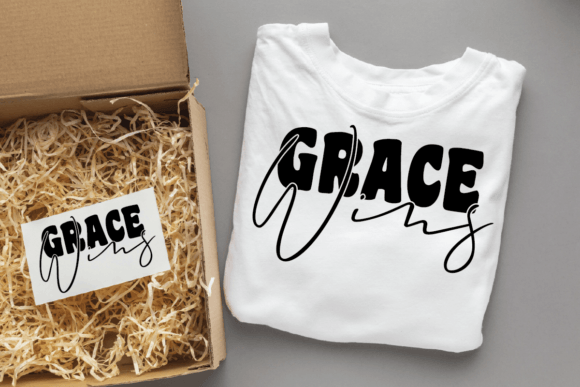 Grace Wins, Christian SVG Designs for Crafts