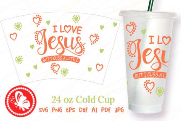 I Love Jesus but I Cuss 24OZ Tumbler Crafts Review