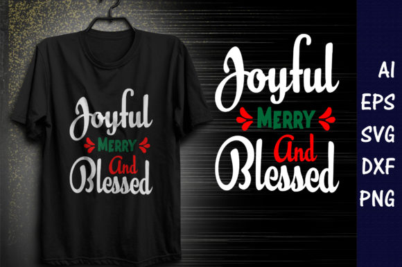 JOYFUL SVG T-SHIRT DESIGN for Print Templates That Elevate Content