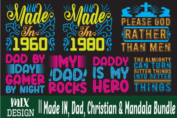 Made in, Dad, Christian Mandala Bundle Publisher Review
