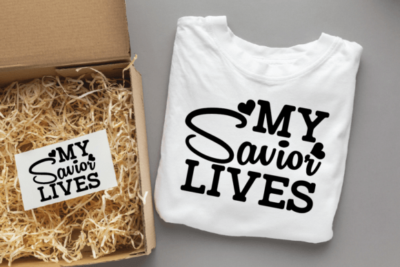My Savior Lives: Christian Designs for Crafts & Branding