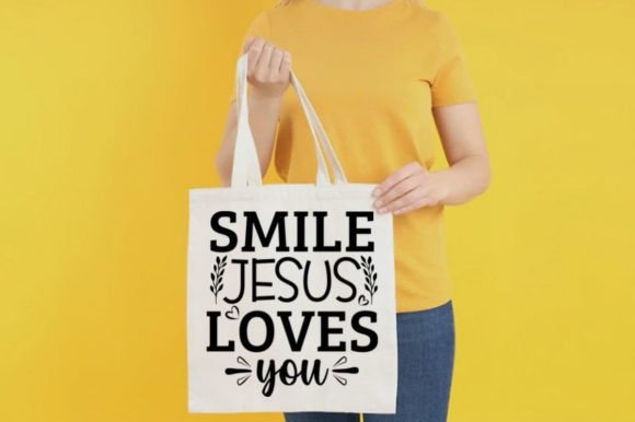Smile JESUS Loves You – Bible Quote Design Review